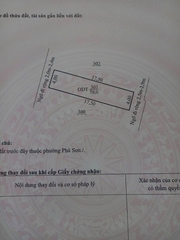 Đất đẹp ngõ Nguyễn Trãi, phường Hạc Thành 70m² giá 1 tỷ - Ô tô vào tận đất!