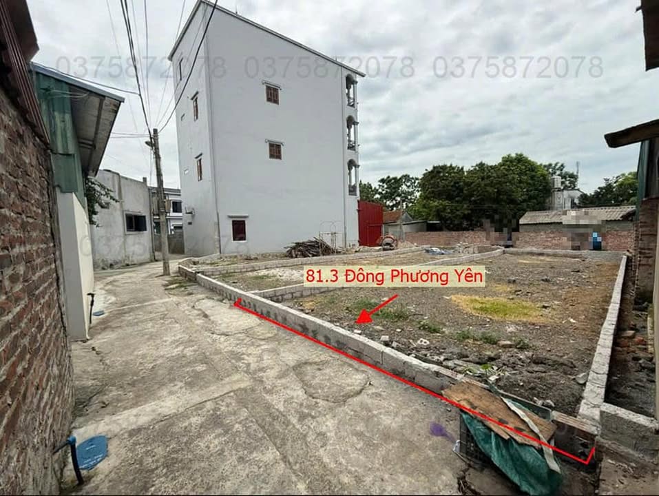 Đất nền Đông Phương Yên, Chương Mỹ 81,3m² giá 2 tỷ - Đầu tư sinh lời cao!