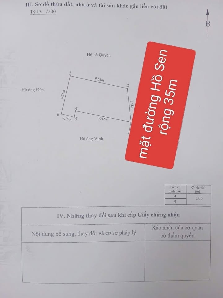 Đất mặt đường Hồ Sen, Lê Chân, Hải Phòng 62m² giá 14.5 tỷ - Kinh doanh đắc địa!