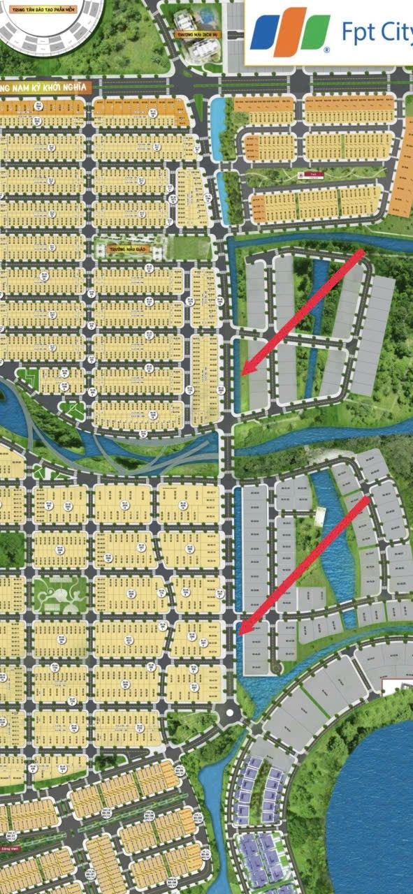 Đất nền FPT City Đà Nẵng 242m² - Chỉ từ 7,5m mặt tiền, vị trí đắc địa!
