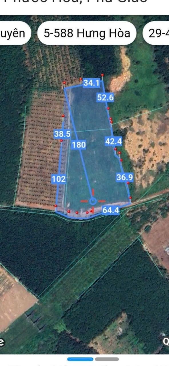 Đất nền Phước Hòa, Phú Giáo 1,6ha giá 20 tỷ - Tiềm năng phát triển cao!