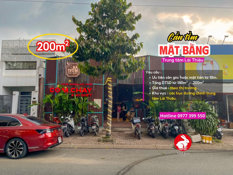 Căn nhà mặt tiền cho thuê tại Lái Thiêu 150m² - Diện tích rộng, giá tốt!