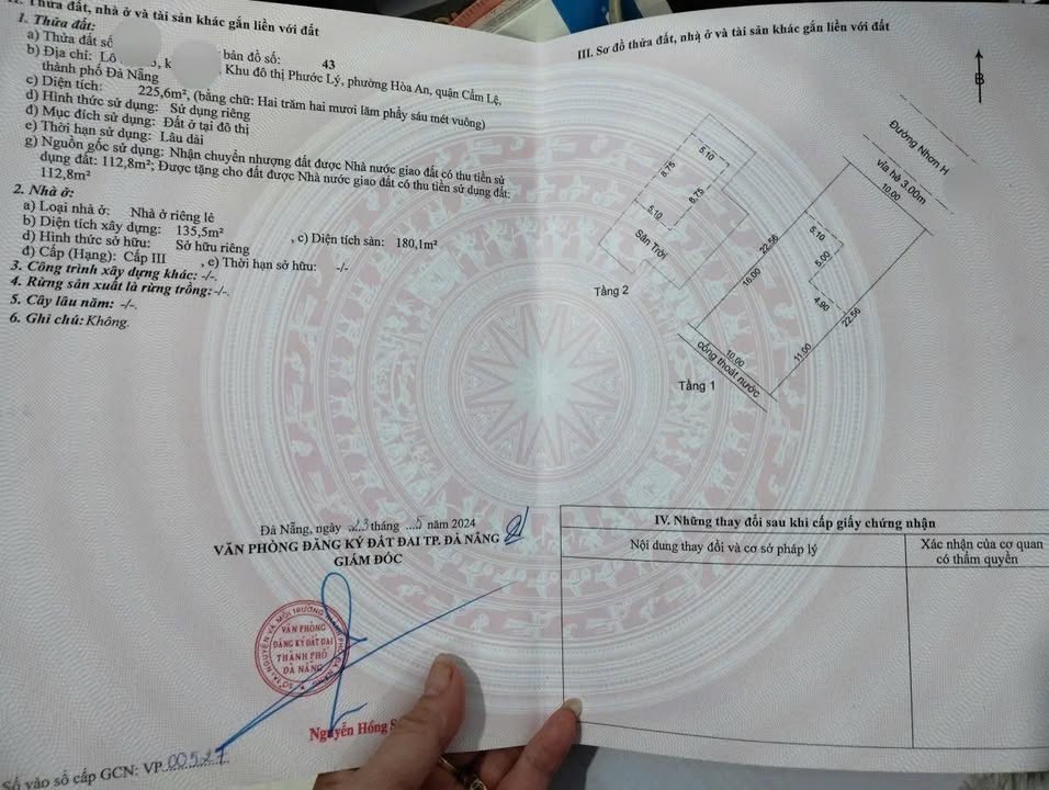 Nhà biệt thự siêu đẹp tại Nhơn Hòa, Đà Nẵng 226m² giá chỉ 8 tỷ - Cơ hội đầu tư hấp dẫn!