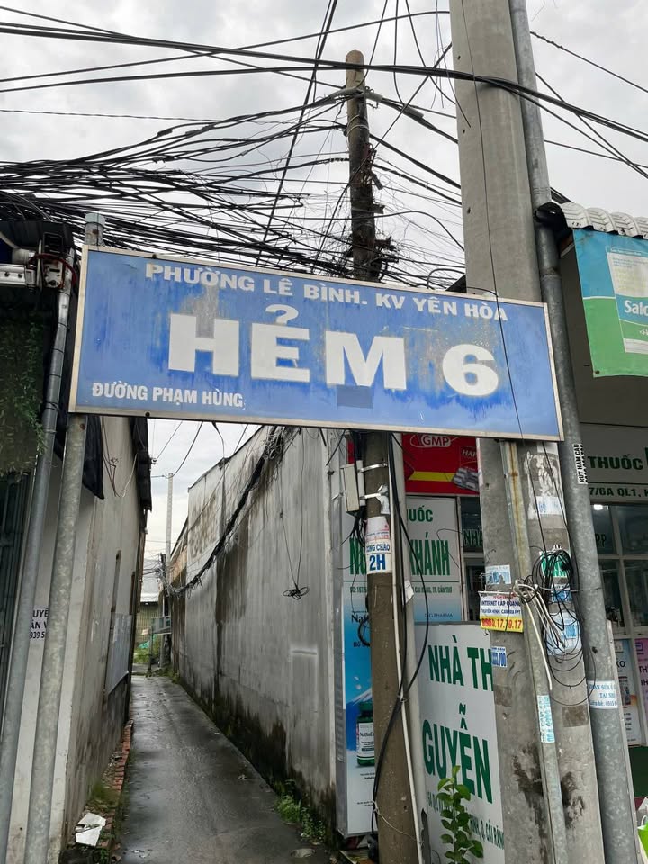 Bán đất thổ cư hẻm 6 Phạm Hùng, Cái Răng 81m² giá 1.45 tỷ - Đầy đủ tiện ích xung quanh!