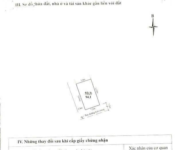 Đất đẹp 2 mặt tiền tại phường Hàm Rồng, Thanh Hóa 94m² giá 4.2 tỷ - Phong thủy tốt, thương lượng trực tiếp!