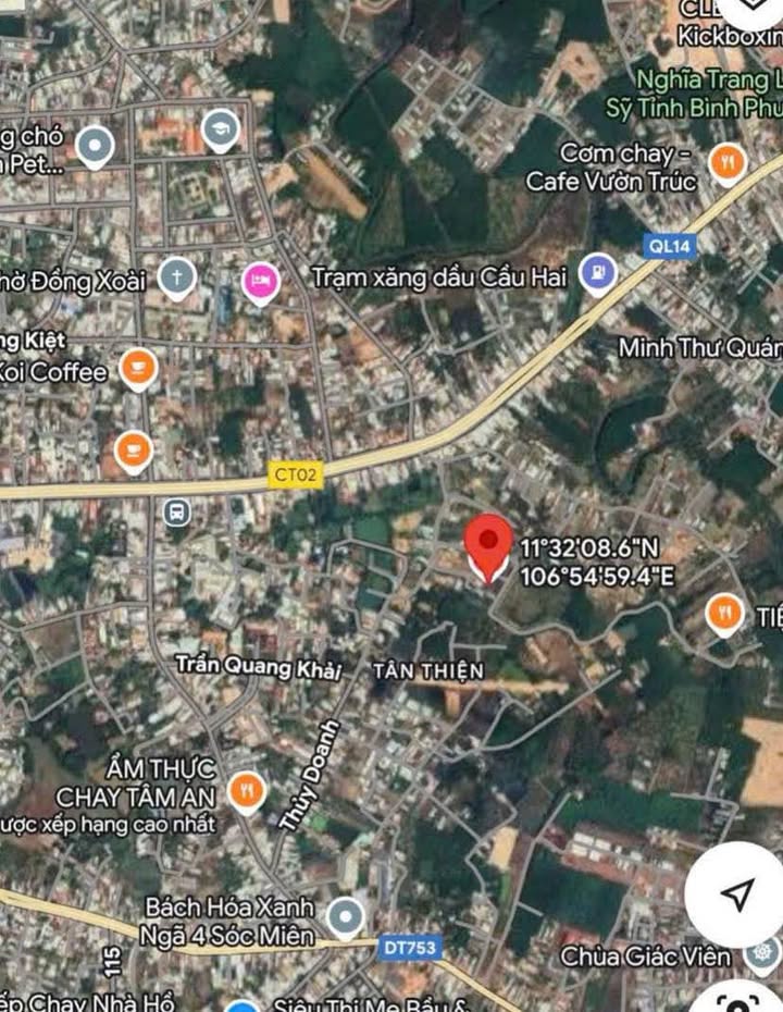 Đất nền Tân Thiện, Đồng Xoài 936m² giá 1.25 tỷ - Đầu tư sinh lời ngay!