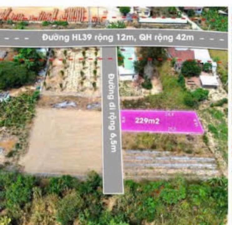 Đất nền Diên Lâm 229m² giá 960 triệu - Đầu tư sinh lời ngay!