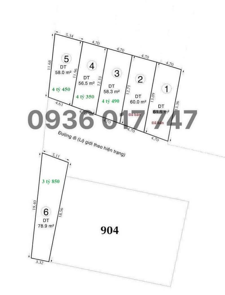 Đất nền Nguyễn Văn Quá, Quận 12 - 79m² chỉ 3.85 tỷ - Sổ hồng riêng, pháp lý chuẩn