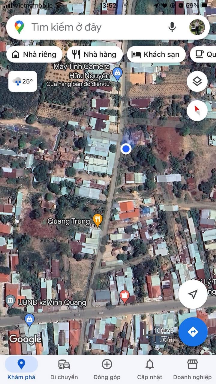 Đất thổ cư xã Vinh Quang 188m² giá 580 triệu - Cơ hội đầu tư tuyệt vời!