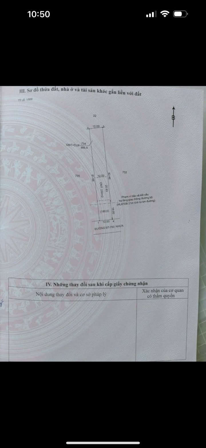 Đất nền mặt tiền ĐT 750, xã Trừ Văn Thố, 984m² giá 6 tỷ - Cơ hội đầu tư sinh lời!