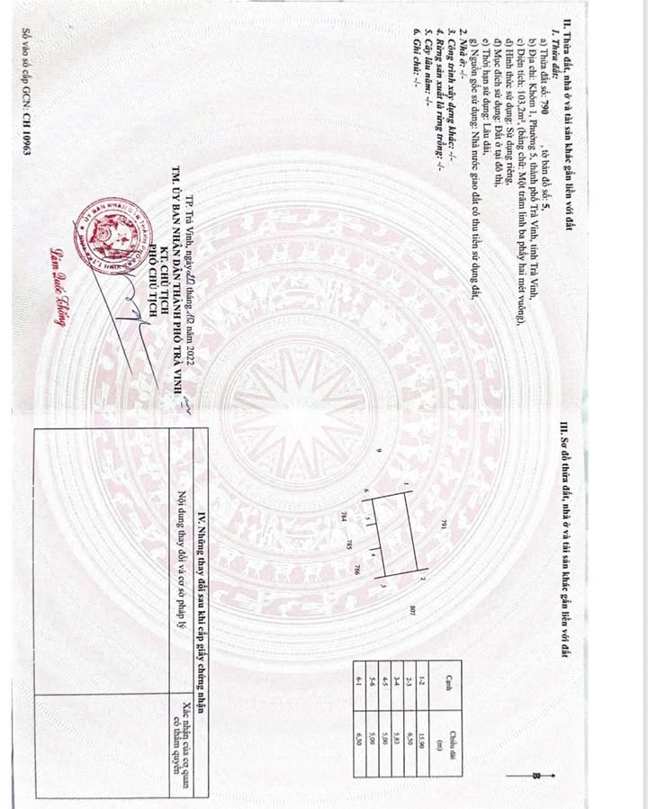 Đất mặt tiền đường nhựa K1P5 Củ Nẫy 103m² giá 380 triệu - Cơ hội đầu tư tuyệt vời!