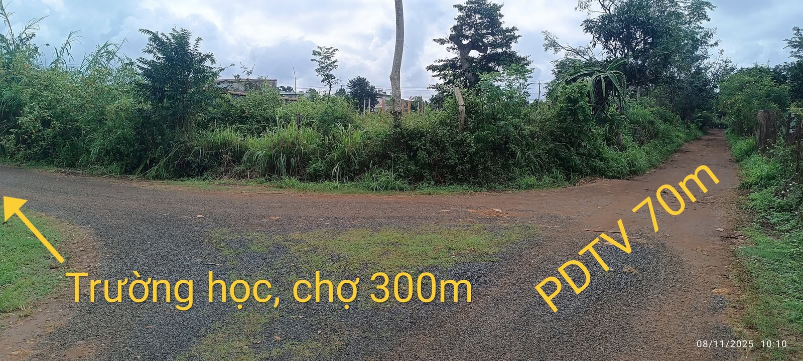 Đất nền lô góc 2 mặt tiền đường Phùng Thị Chính, Buôn Hồ 300m² - Tiềm năng đầu tư hấp dẫn!