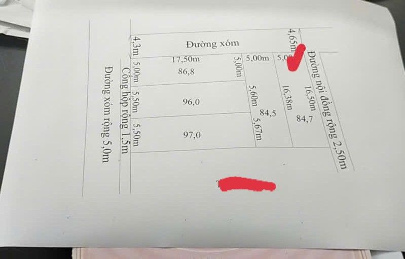 Đất ở Việt Tiến Vĩnh Bảo 84m² giá thương lượng - Ngõ rộng ô tô vào tận nơi!