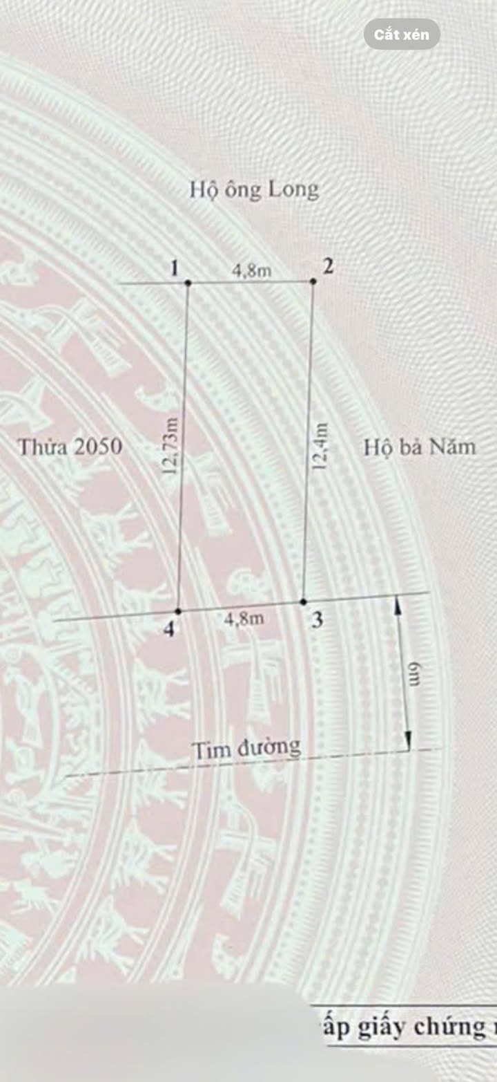 Đất nền Đằng Hải 61m² giá 4 tỷ - Vị trí đắc địa ngay ngã tư chợ!