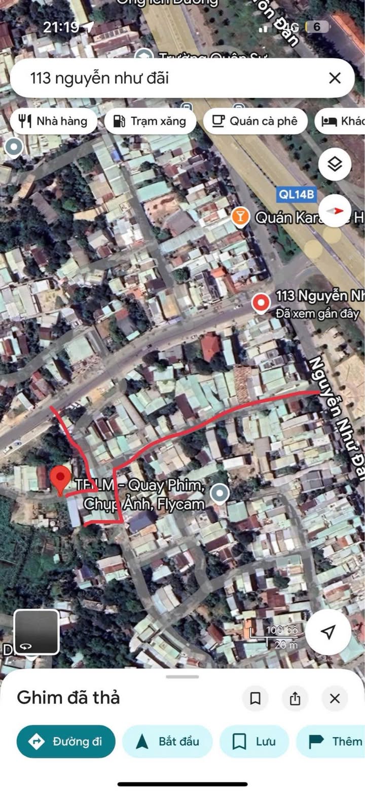 Dãy trọ 4 phòng kiệt 113 Nguyễn Như Đãi 100m² giá 1.98 tỷ - Cơ hội đầu tư tuyệt vời!