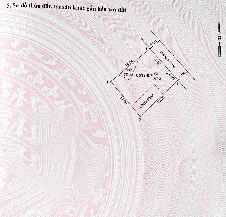 Đất nền Phú Thọ, Thủ Dầu Một 324,5m² - Pháp lý rõ ràng, giá thỏa thuận!