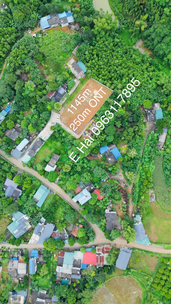 Đất mặt tiền 2 tỷ tại Kim Bôi, Hoà Bình 1145m² - Tiềm năng đầu tư lớn!