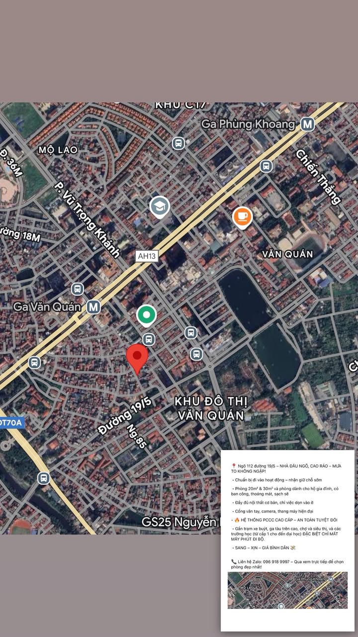 Chung cư mini Văn Quán - Hà Đông 15m² giá thỏa thuận - Sẵn sàng vào ở ngay!