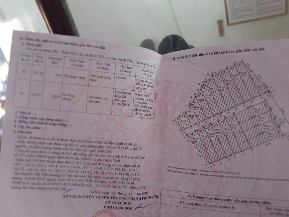 Đất thổ cư Tam Đồng, Mê Linh 64.6m² giá 2 tỷ - Sổ đỏ chính chủ, công chứng trong ngày!