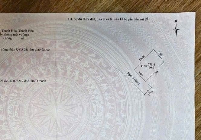 Đất nền Quảng Tâm, Thanh Hóa 86m² giá 1 tỷ - Đầu tư sinh lời ngay!