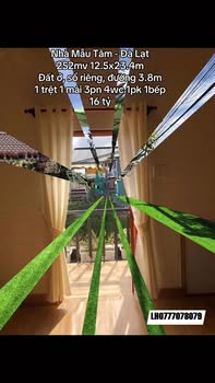 Nhà bán đường Mẫu Tâm, Đà Lạt 252.52m² giá 16 tỷ - Khu dân cư an ninh, thuận tiện kinh doanh