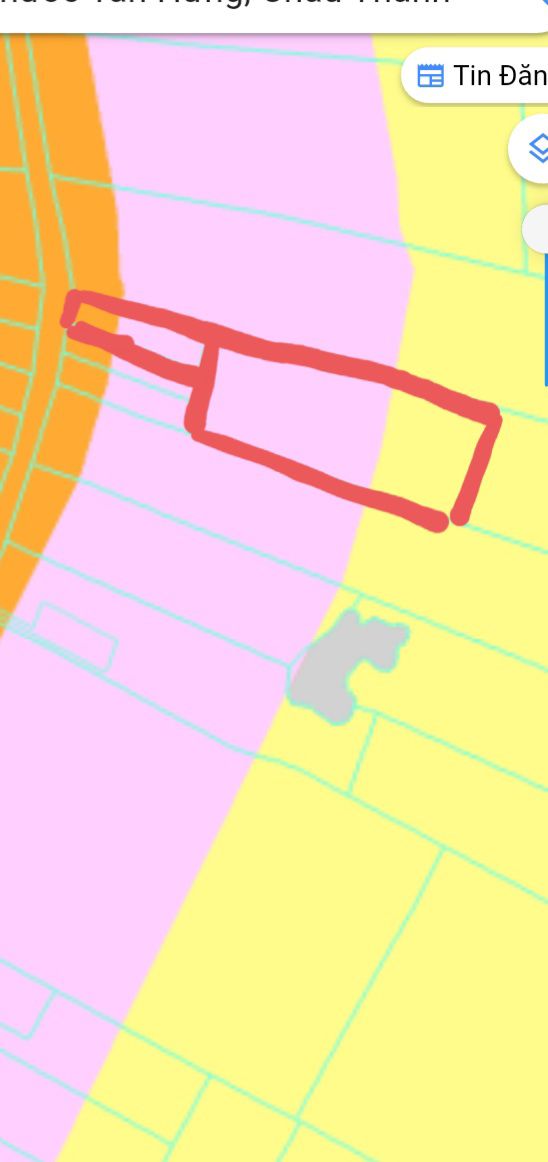 Đất Phước Tân Hưng, Châu Thành, Long An 1221m² giá 1.25 tỷ - Cơ hội đầu tư hấp dẫn!