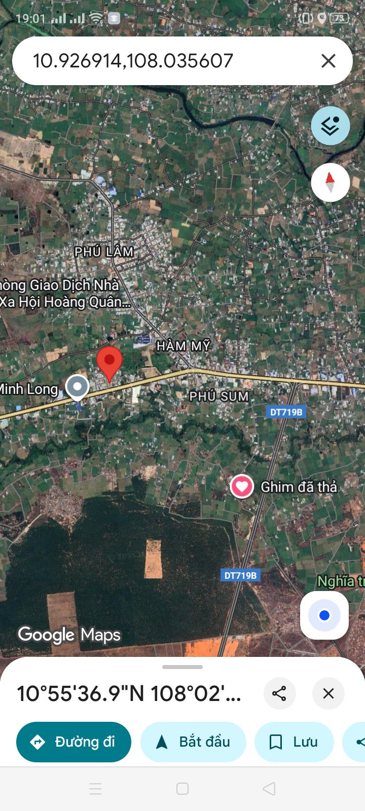 Đất thổ cư 138m² tại Xã Hàm Mỹ - Giá 750 triệu - Sổ hồng chính chủ!