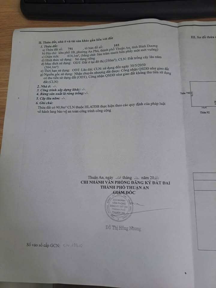 Đất nền 2 mặt tiền DT743, An Phú, 614m² - Đầu tư sinh lời ngay!