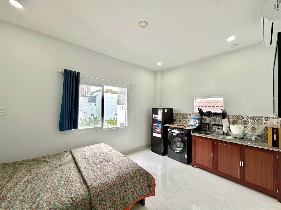 Căn studio Vĩnh Hòa 25m² giá 4 triệu - Nội thất đầy đủ, cho thuê ngay!