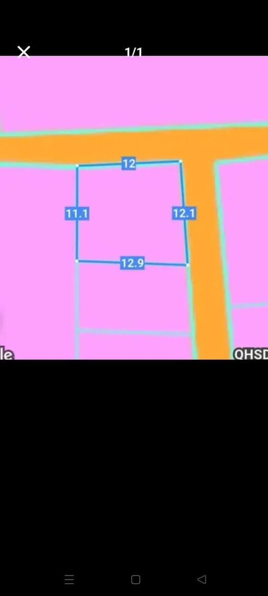 Đất thổ cư Hẻm 7, Phước Thắng, 143m² giá 3.4 tỷ - Lô góc thông thoáng