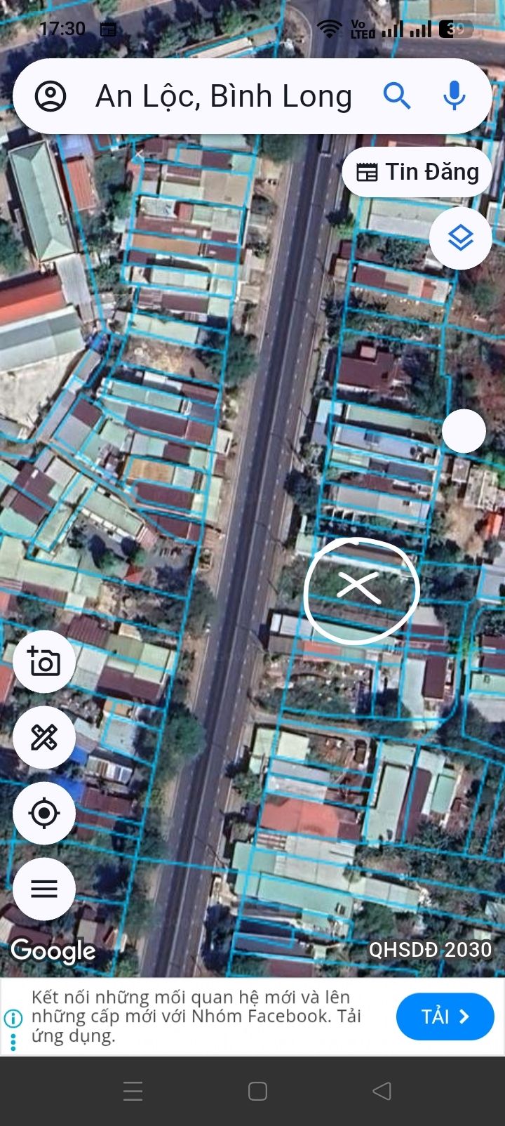 Đất nền Bình Long 160m² giá 4.5 tỷ - Đối diện nhà nghỉ Song Ngân