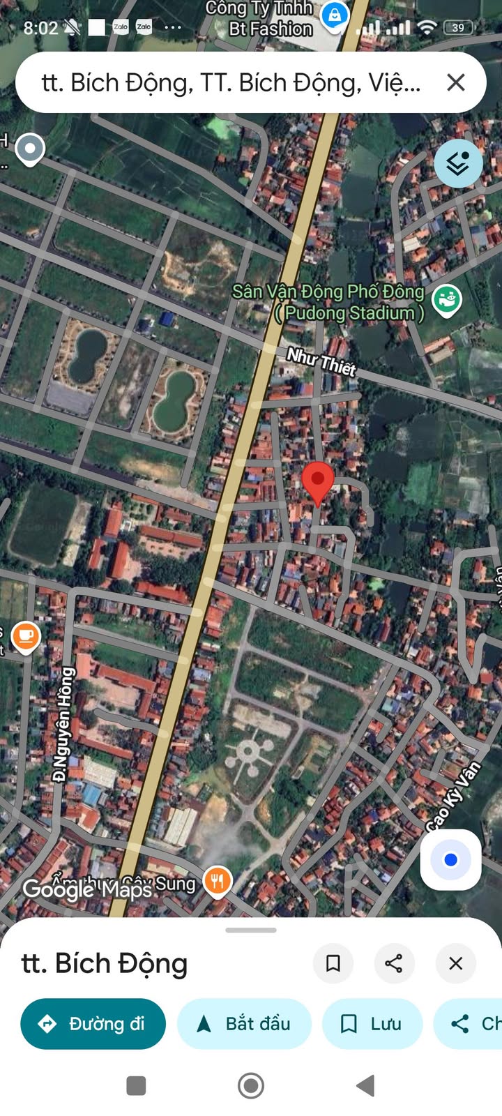 Đất thổ cư Bích Động, Việt Yên 135m² giá chỉ 20xx - Đường ô tô tải, mặt tiền 5m!