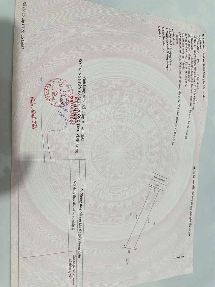 Bán đất mặt tiền đường 909, xã Phú Đức, 253m² - Tiềm năng kinh doanh lớn!