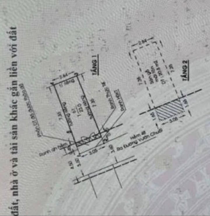 Nhà riêng Vườn Chuối, Quận 3, 21m² giá 5.05 tỷ - Hẻm thông tiện lợi!