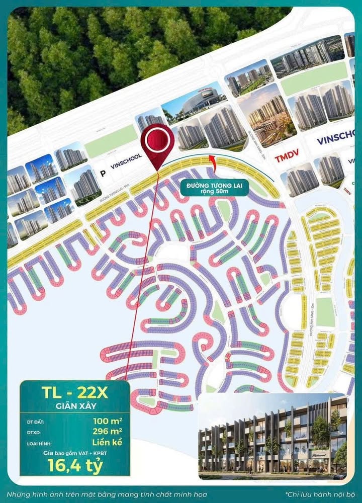 Shophouse Đường Tương Lai Cần Giờ 100m² giá 16.4 tỷ - Đầu tư sinh lời bền vững!