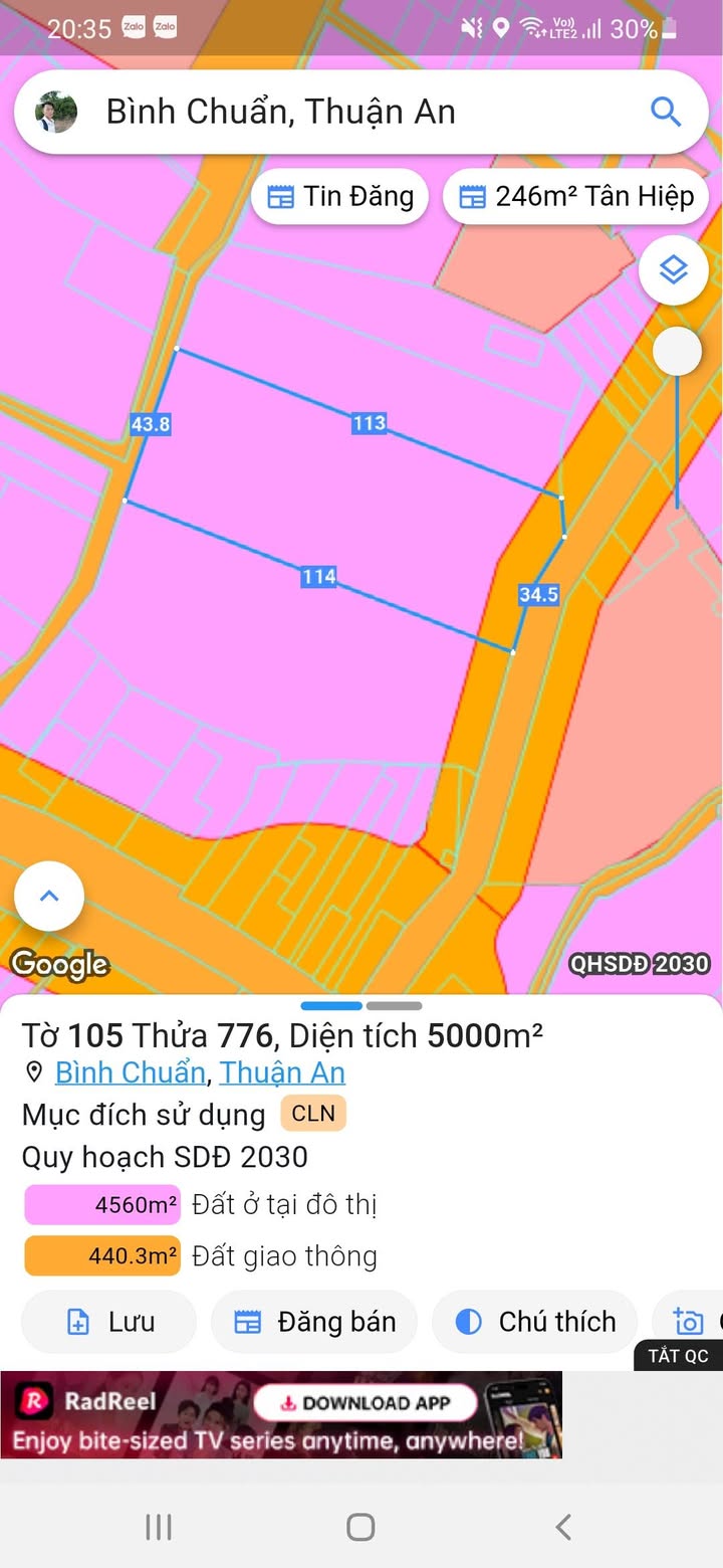 Đất nền 5000m² hai mặt tiền đường BC 61-62, giá chỉ 100 tỷ - Cơ hội đầu tư sinh lời!