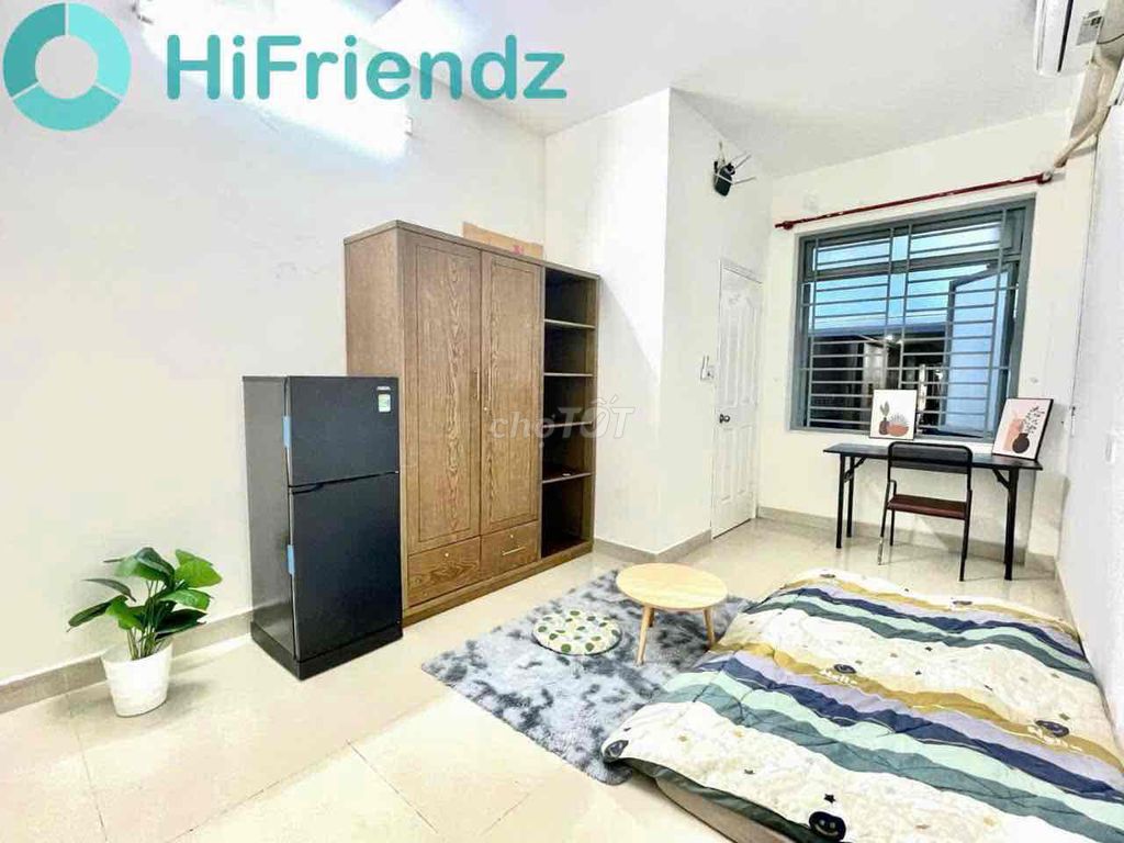 Phòng studio Bạch Đằng, Tân Bình 22m² giá 4.6 triệu - Kế bên công viên Gia Định!