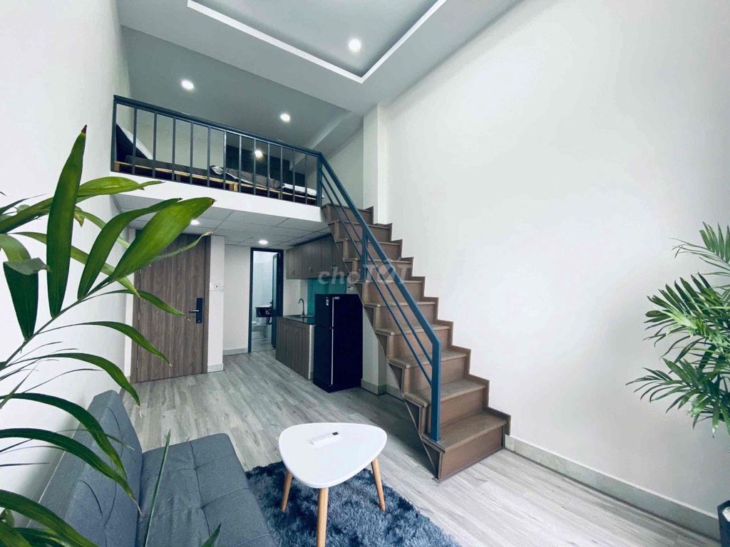 Căn hộ Duplex ban công full nội thất 50m² giá 5.3 triệu - Gần Lotte Mart Gò Vấp!