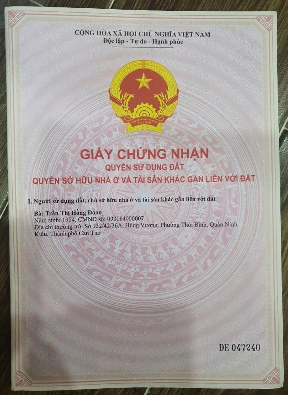 Đất mặt tiền lộ nhựa Cần Thơ 720m² giá 4,2 tỷ - Tiềm năng phát triển mạnh!