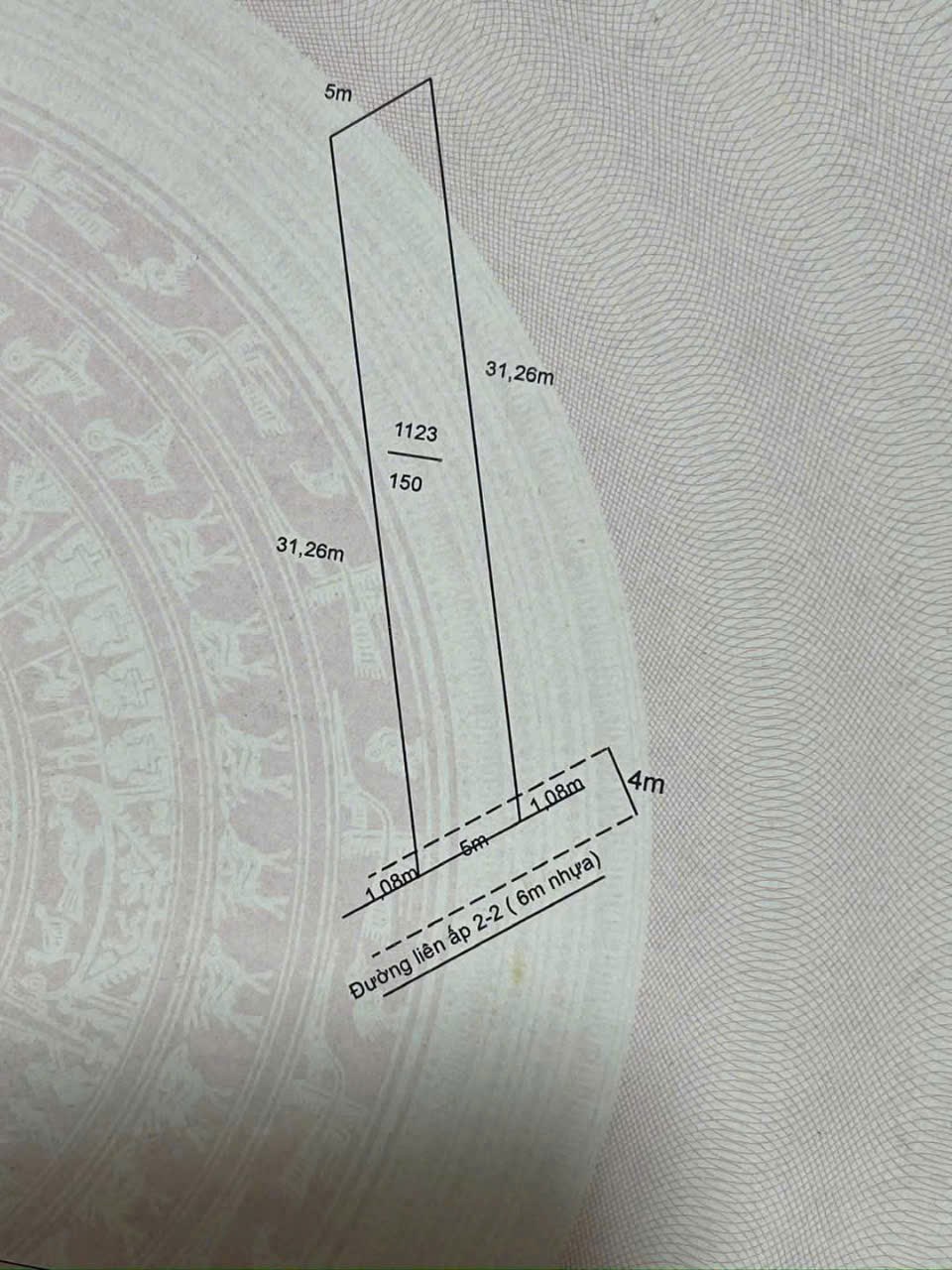 Đất nền thổ cư xã Mỹ Yên, Bến Lức 150m² giá 2,2 tỷ - Đường bê tông 5m ô tô vào tận nơi!