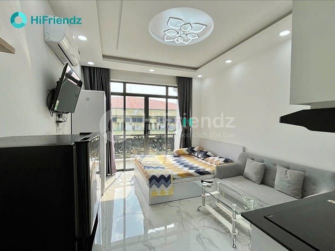 Căn hộ Studio 35m² Hoàng Diệu Quận 4 chỉ 7.5 triệu - Full nội thất, vào ở ngay!