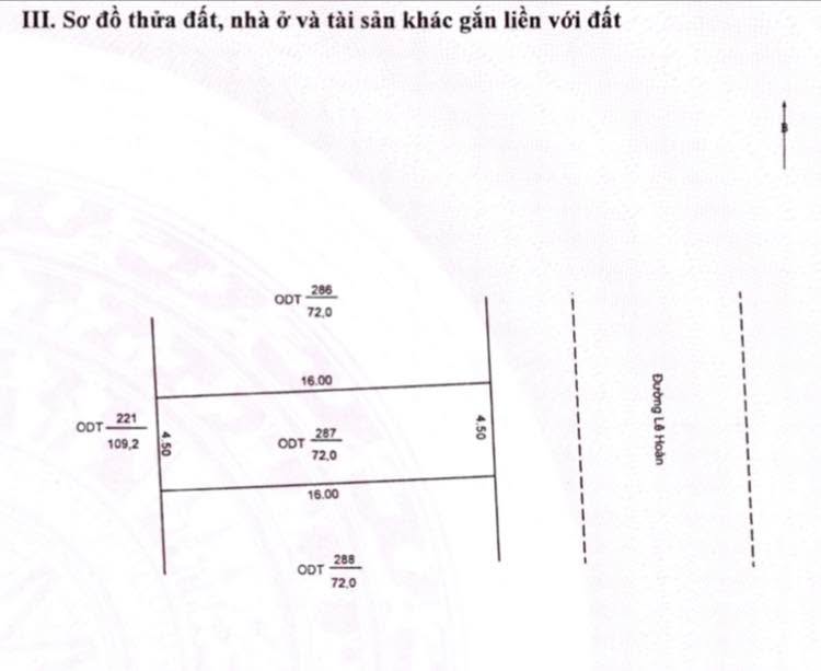 Đất nền đường Lê Hoàn, Bình Khánh, Long Xuyên, 72m² - Giá chỉ 1.65 tỷ, thương lượng!