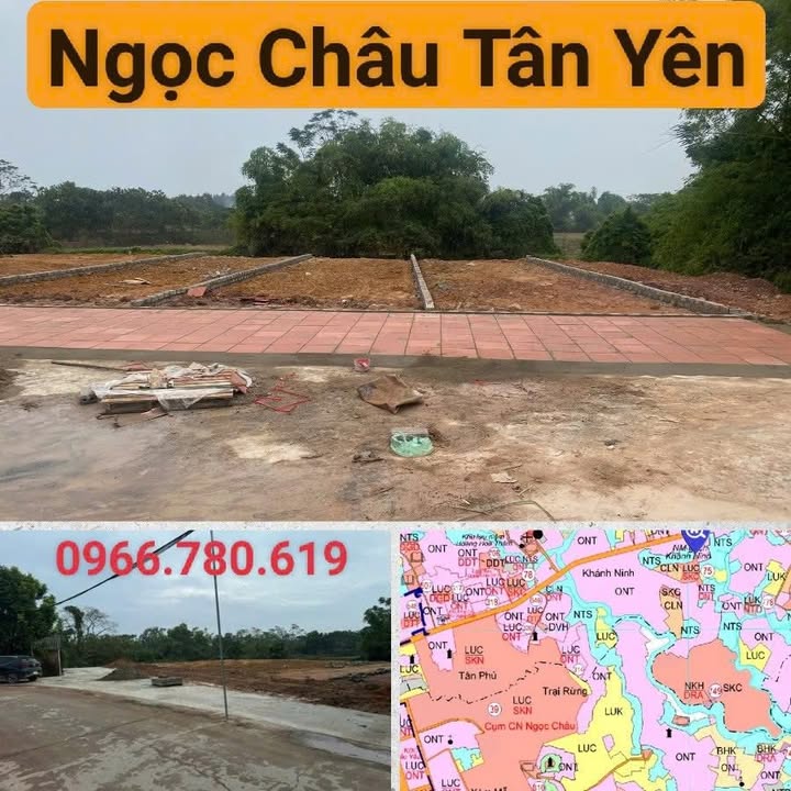 Đất nền Ngọc Châu Tân Yên 100m² - Kinh doanh ngay, vị trí đắc địa!