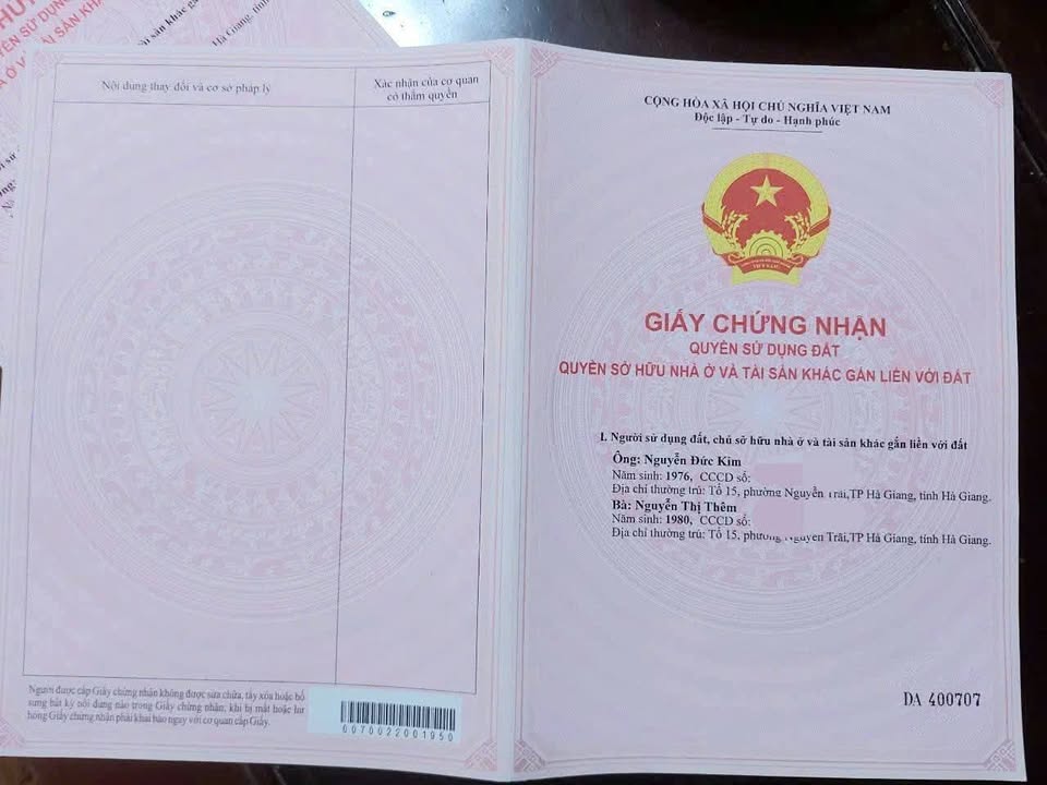 Đất thổ cư chính chủ Tà Vải Hà Giang 180m² giá thỏa thuận - Cơ hội đầu tư sinh lời!