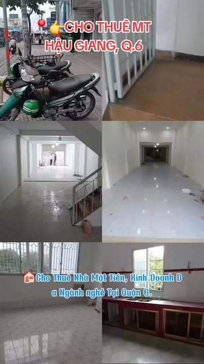 Nhà mặt tiền Hậu Giang 107m² giá 40 triệu - Kinh doanh đa ngành nghề