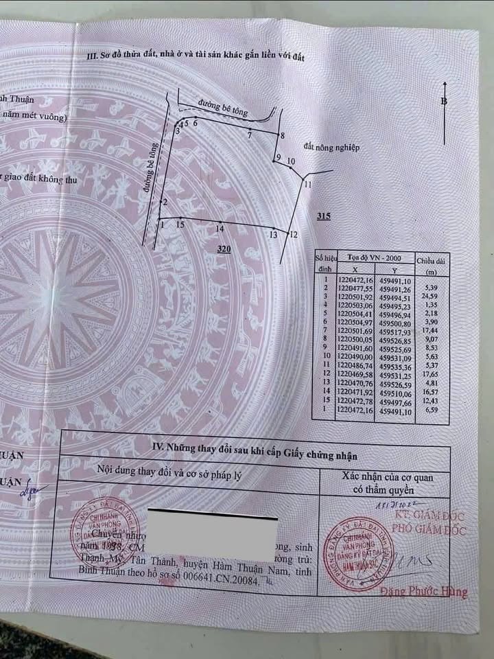 Đất nền 1200m² tại Hàm Chính chỉ 750 triệu - Cơ hội đầu tư hấp dẫn!