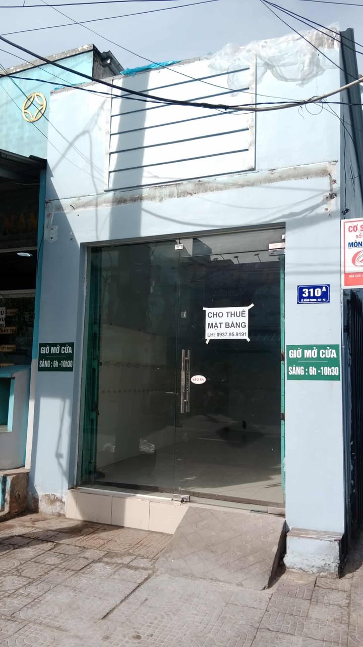 Mặt bằng cho thuê đường Lê Hồng Phong 42m² - Kinh doanh sầm uất!