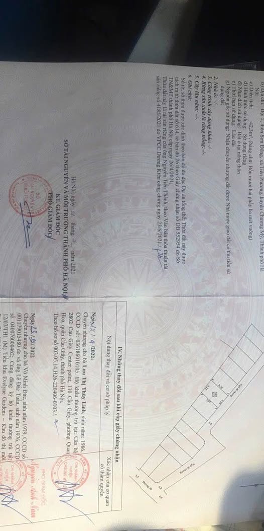 Đất nền phường Chương Mỹ, Hà Nội 42m² giá 2.1 tỷ - Đường ô tô đỗ cửa!