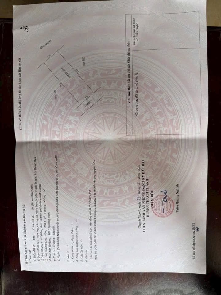 Đất nền Ngọc Trạo, Thạch Thành 200m² giá chỉ từ 2xx triệu - Đầu tư sinh lời ngay!