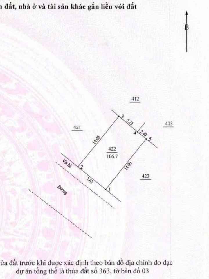Đất dịch vụ Di Trạch, Hoài Đức 106.7m² giá thỏa thuận - Đầu tư sinh lời ngay!